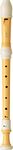 YAMAHA YRA-48B Recorder - Alto baroque fingering, Rottenburgh style, made from Ecodear plastic, 33.0 cm*8.0 cm*5.0 cm