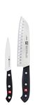 ZWILLING Tradition Stainless Steel Kitchen Knife 2 Piece Set - Includes Professional Chef Knife and Pairing Knife | Black