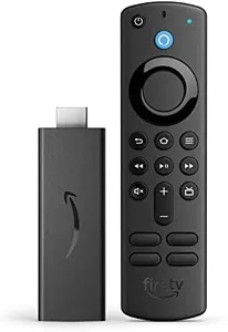 Amazon Fire TV Stick, sharp picture quality, fast streaming, free & live TV, Alexa Voice Remote with TV controls