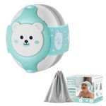 YomauiYee Baby Earmuffs,Bear Infant Headphones Noise Cancelling Baby Ear Protection with Adjustable Headband Baby Sound Proof Headphones, Baby Travel Essentials for Travel (Green)