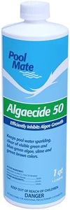 Pool Mate 1-Quart Premium Algaecide 50, Algaecide for Pool, Made in USA