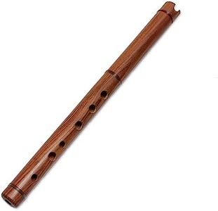 NOVICA Decorative Wood Traditional Peruvian Quena Flute, Brown, Jacaranda'