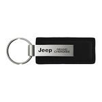 Jeep Grand Cherokee Black Leather Key Chain