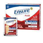 Ensure Plus, Meal Replacement, Complete Balanced Nutrition, Vanilla, 12 x 235 mL Can