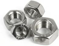 BOLDGNAITE 80 pcs M6 Hex Nuts, 304 Stainless Steel Hexagon Nuts, Metric Coarse Thread, Heavy-Duty Corrosion-Resistant Stainless Steel Nuts for Machinery, Automotive, DIY & Home Projects