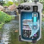 Hypool Pond Aquarium Filter with 11