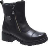 Harley-Davidson Footwear Womens Amherst Motorcycle Riding Boot, Black, 7.5 M US