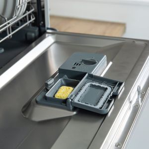 Russell Hobbs Compact Freestanding Dishwasher, 6 Place, Eco Mode, Silver