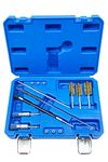 CENWOTL 14 pcs Injector Seat and Shaft Cleaning Kit, Universal Injector Cleaning Tool Set