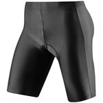 Altura Airstream Mens Padded Cycling Shorts - Black, Large/Male Cycle Waist Leg Wear Bicycle Mountain Road Bike Riding Pant Trouser Chamois Pad Ride Gym Spin Clothing Saddle Comfort Seat Sore Relief