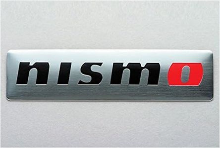 NISSAN Nissan Collection NISMO Nismo Metal Emblem Silver Brass Sticker