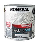 Ronseal Ultimate Protection Decking Stain White Wash 2.5L