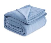 VAS COLLECTIONS Premium Plush Summer Double Bed Dohar/AC Blanket | 200 GSM Reversible Lightweight Cozy Soft for Bed, Sofa, Couch, Travel & Camping| 220x230 cm - Aqua