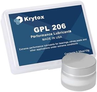 Krytox-GPL-206-Grease,GPL 206 for Bearings Valves Connectors and Automotive Interiors (10g/0.35oz)