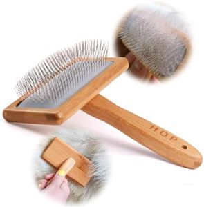 onebarleycorn Brosse pour Chien et Chat, Brosse Carde Chien Poils Longs et Poil Court pour Chiens et Chats