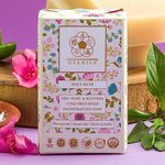 ULLASSA Aromatherapy Soap | Skin Brightening, Anti Acne, Anti Aging | Luxury Handmade Bathing Bar | Natural, Chemical Free | Basil Geranium | For Face & Body (Pack of 2)