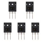 BOJACK IRFP260 MOSFET Transistors IRFP260N 50 A 200 V N-Channel Power MOSFET IRFP260NPBF TO-247AC (Pack of 5 Pcs)