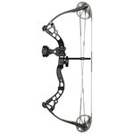 DIAMOND ARCHERY Youth Atomic Bow - Fully Adjustable Equipped Durable Compound Bow | 6-29 LBS Draw Weight | 12"-24" Draw Length | 191 FPS, Left Hand, Black