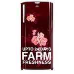 Godrej 180 L 4 Star Turbo Cooling Technology, 24 Days Farm Freshness Direct Cool Single Door Refrigerator (2024 Model, RD EDGENEO 207D THF MP WN, Maple Wine)