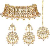 Aheli Elegant Indian Faux Kundan St