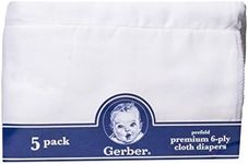 Gerber Prefold Premium 6-Ply Cloth 