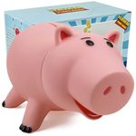 QUEENTAS Hamm Toy Story Piggy Banks for Kids large Pig Money Box Plastic Savings Bank for Children Kids Birthday Christmas(Color: Pink)