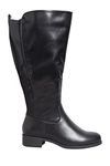 Yours - Stretch Knee High Boots In Wide E Fit & Extra Wide Eee Fit - Women's