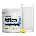 Wellcore Pure Micronised Creatine Powder (33 Servings, Lemon Lime) For Enhanced Muscle Strength With Rapid Absorption | Creatine Monohydrate | Wellcore Creatine - 149g