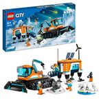 LEGO City Arctic Explorer Truck and Mobile Lab, Toy for 6+ Years Old Kids, Boys, Girls, Science-Themed Playset with Snow Construction Vehicle and Laboratory on Skis, plus 3 Polar Bear Figures 60378