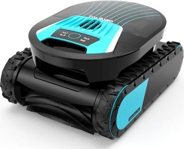 TALOSBO Pleco Pro Robotic Pool Cleaner – Cordless, Smart APP, 210 Min Runtime, Dual Filtration, Wall & Waterline Cleaning for In-Ground Pools up to 200㎡