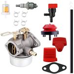 640052 Carburetor for Tecumseh 8HP 9HP 10HP Snow Blower Thrower for HMSK80 HMSK85 HMSK90 HMSK100 HMSK105 HMSK110 LH318SA LH358SA Replaces #640349 640052 640054 640058 640058A