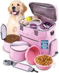 Rubyloo The Original Doggy Bag™ - Dog Travel Bag for Supplies - Ultimate Dog Gift for Dog Lovers, Dog Owners, Dog Moms, Dog Dads - Includes 2 BPA-Free Travel Dog Bowls and 2 Dog Food Containers