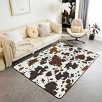 Cow Print Area Rug 3x5, Adult Women