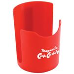 Master Magnetics 07582 Magnetic Cup Caddy, 3.25" Inner Diameter, 4.625" Height, Red