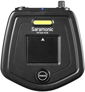 Saramonic WiTalk Single HUB Mini Base Station for 1.9GHz Full-Duplex WiTalk Wireless Intercom System, Witalk HUB Expansion System for up to 16 simultaneous Communications