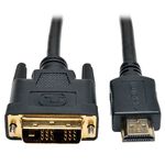 Tripp Lite HDMI to DVI Cable, Digital Monitor Adapter and Video Converter (HDMI to DVI-D M/M), 3.66 m (P566-012)