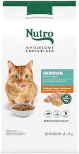 Nutro Wholesome Essentials Indoor Dry Cat Food, Chicken & Brown Rice Recipe, 5 lbs.