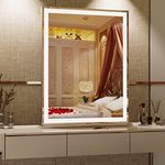 Large Vanity Mirror with Light, Hol