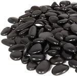 3.3lb Black Polished Pebbles - 20-4