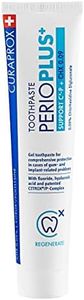 Curaprox PerioPlus+ Support Toothpaste, 75ml - Gum Disease & Enamel Repair Toothpaste. SLS Free.