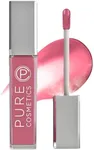 Pure Cosmetics Pure Illumination Lip Gloss - LED-lit Applicator w/Side Mirror - Non-Sticky, Moisturizing & Hydrating Lip Glosses - Soothes & Heals Dried Chapped Lips (Girl Crush)