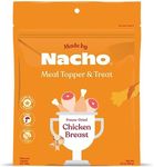 Made by Nacho Freeze-Dried Chicken Breast Meal Topper, Mixer or Treat 3.5oz | High Protein, Pure Chicken Ingredients | Premium Cage-Free Chicken Breast | Crunchy Texture