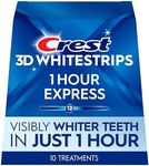 Crest 3D Whitestrips 1-Hour Express