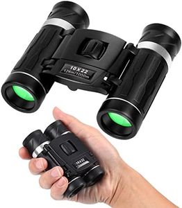 Mini Jumelles pour Adultes et Enfants, 10x22 Etanche Compactes Petites Jumelle Telescopes and Optics pour Observation des Oiseaux Voyage Observation de Chasse Les Concerts