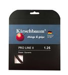 Kirschbaum Set Pro Line II Tennis String, Black, 1.25mm/17-Gauge