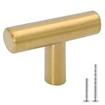LONTAN 12 Pack Gold Drawer Knobs fo