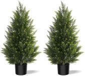 Outdoor Artificial Cedar Topiary Tr