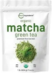 Organic Matcha Green Tea Powder, 1 