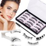 Magnetic Eyelashes with Applicator Magnetic Eyelashes Natural Look Best Magnetic Lashes Reusable Magnetic Eyelashes without Eyeliner Beauty Haven Magnetic Lashes No Glue False Eyelashes Magnetic