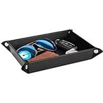 Luxspire Valet Tray, PU Leather Tra